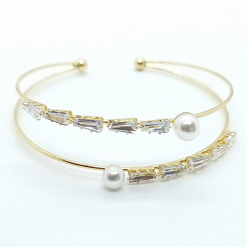 NAIRA jewels kallirroi gr faux bijoux χειροποίητο κόσμημα χειροπέδα επίχρυση με πέρλες και strass