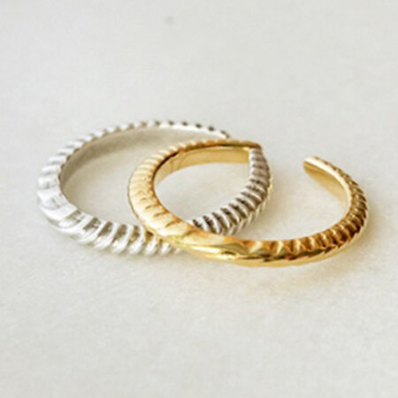 THALEIA OURANIA jewels kallirroi gr faux bijoux gift set χειροποίητο κόσμημα δαχτυλίδια επίχρυσο επάργυρο βέρες