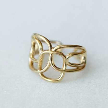 TOMION jewels kallirroi gr faux bijoux γυναικεία χειροποίητα κοσμήματα δαχτυλίδι επίχρυσο