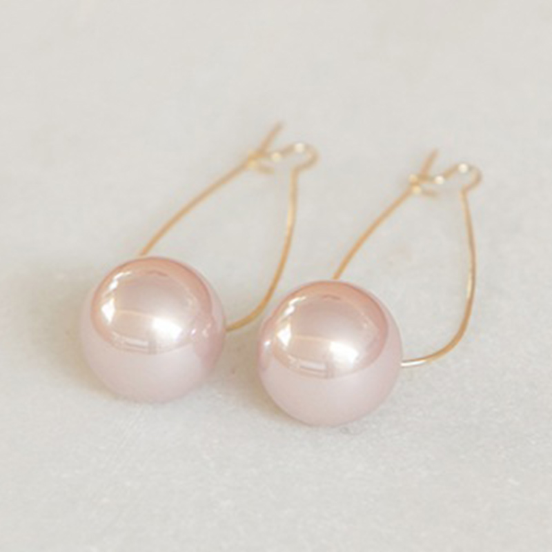 VALINA jewels kallirroi gr faux bijoux γυναικεία χειροποίητα κοσμήματα σκουλαρίκια επίχρυσα ροζ πέρλα