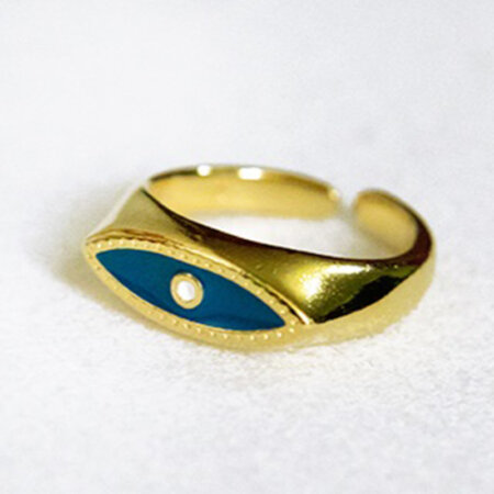 VIKENTIA jewels kallirroi gr faux bijoux γυναικεία χειροποίητα κοσμήματα δαχτυλίδι επίχρυσο