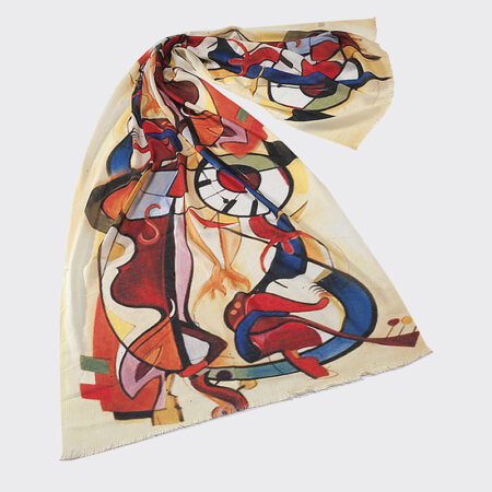 Γυναικεία αξεσουάρ καντίνσκι Εσάρπα viscose Αξεσουάρ λαιμού Αξεσουάρ τσάντας Αξεσουάρ ζώνης Αξεσουάρ μαλλιών