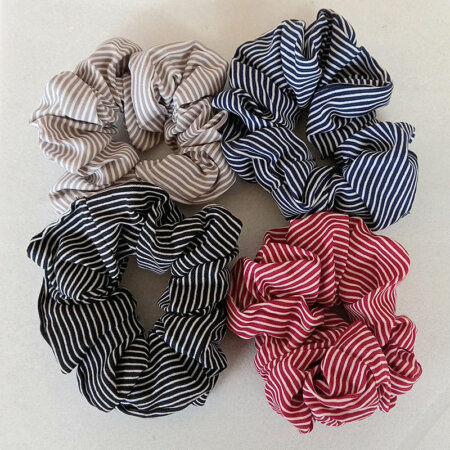 λαστιχάκια μαλλιων scrunchies 90s αξεσουαρ μαλλιών κoτσος ριγε viscose