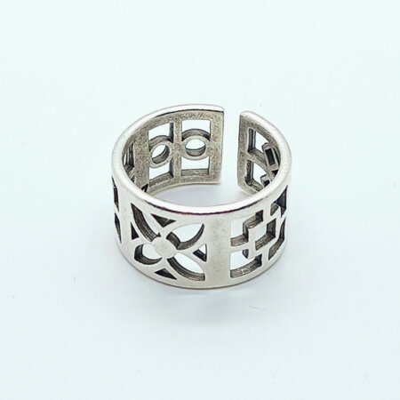 ANTONIA jewels kallirroi gr faux bijoux δαχτυλίδι διάτρητο επάργυρο