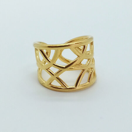 KLAOUDIA jewels kallirroi gr faux bijoux γυναικεία χειροποίητα κοσμήματα δαχτυλίδι επίχρυσο chevalier