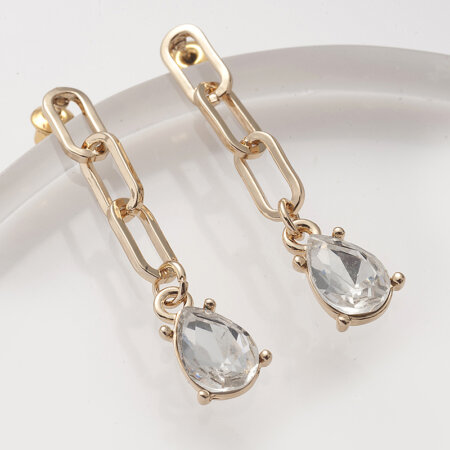 KANATHOS jewels kallirroi gr faux bijoux φο μπιζού σκουλαρίκια χρυσά λευκού κρυστάλλου eshop Πειραιάς Καλλιθέα χειροποίητο κόσμημα