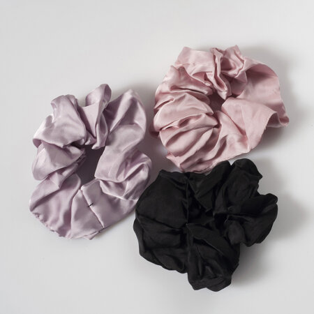 scrunchie satin