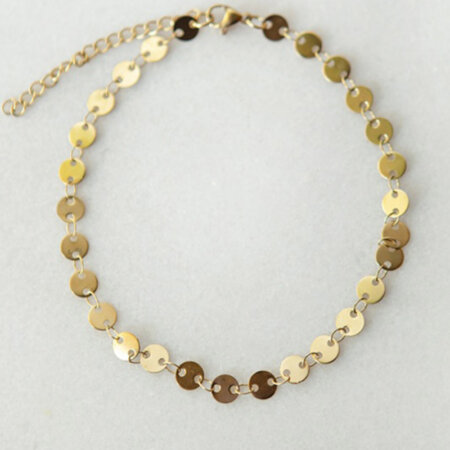 NAXOS jewels kallirroi gr χεΙροποίητο κόσμημα faux bijoux αλυσίδα ποδιού ατσάλινη επίχρυση με φλουριά