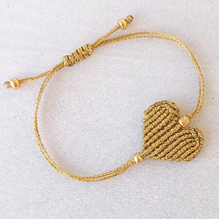 KLAVDIA kallirroi.gr-χειροποίητο-κόσμημα-αξεσουάρ-Πειραιάς-μακραμέ-χρυσή-καρδια