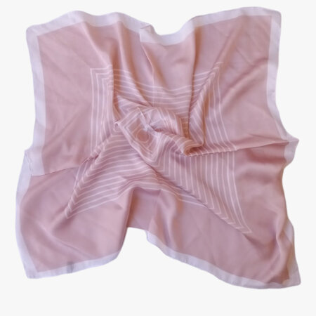 G614 kalllirroi gr jewels accesories φουλάρι silk feeling ροζ σομόν