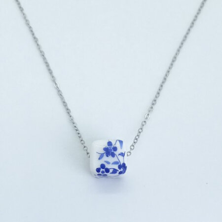 VIVETA jewels kallirroi gr faux bijoux γυναικεία χειροποίητα κοσμήματα κολιέ αλυσίδας κεραμικής χάντρας