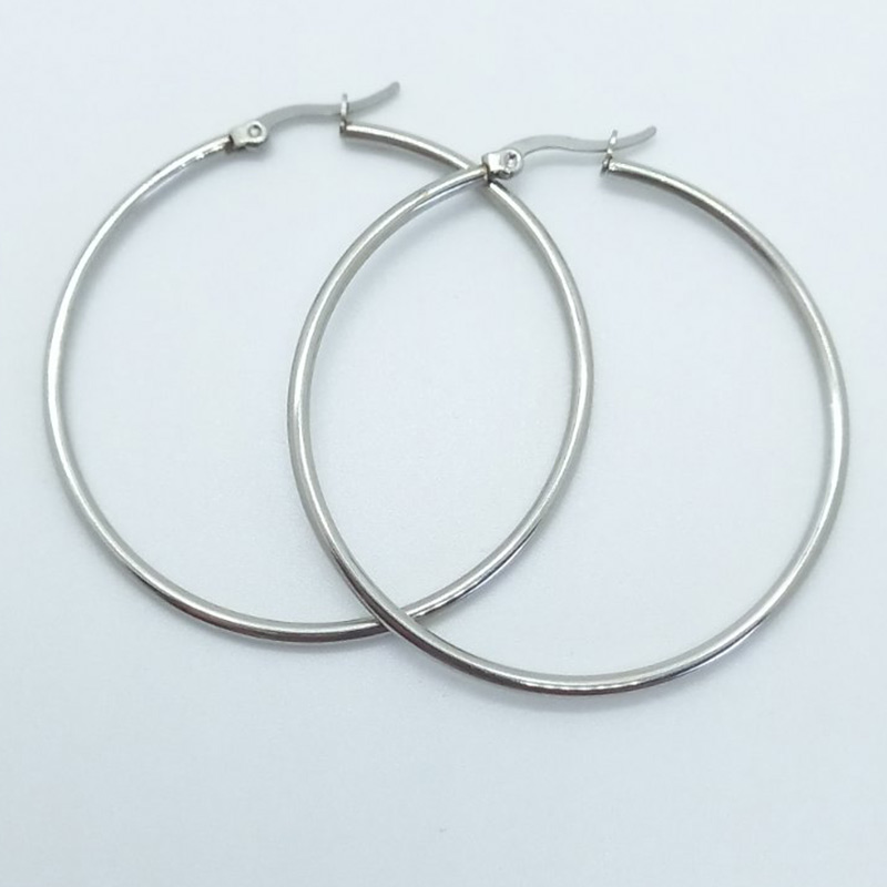 EMMA jewels kallirroi gr faux bijoux γυναικεία χειροποίητα κοσμήματα σκουλαρίκια ατσάλινα κρίκοι