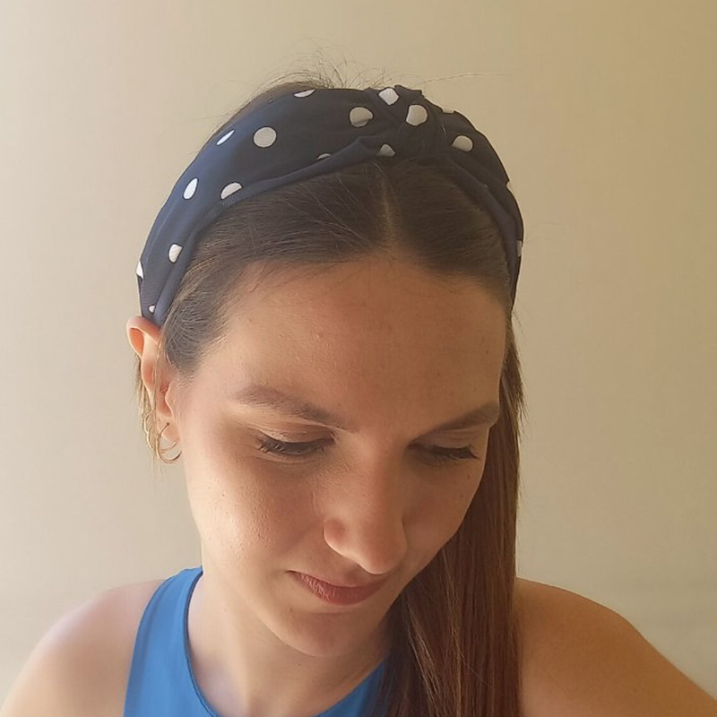 Στέκα μαλλιών υφασμάτινη - Image 2