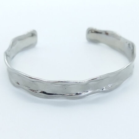 MARGOT jewels kallirroi gr faux bijoux γυναικεία χειροποίητα κοσμήματα βραχιόλι χεριού ασημί ατσάλινο