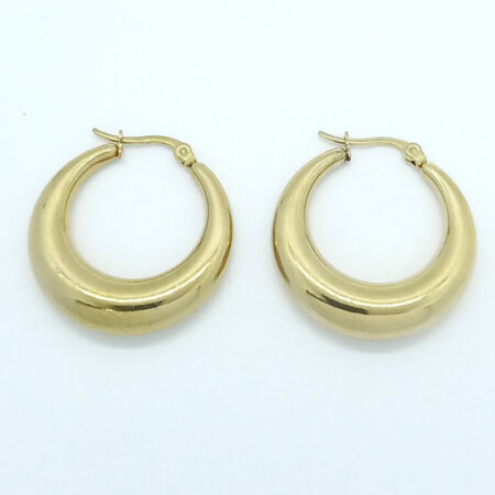 EROFILLI jewels kallirroi gr faux bijoux γυναικεία χειροποίητα κοσμήματα σκουλαρίκια κρίκοι ατσάλινοι επίχρυσοι