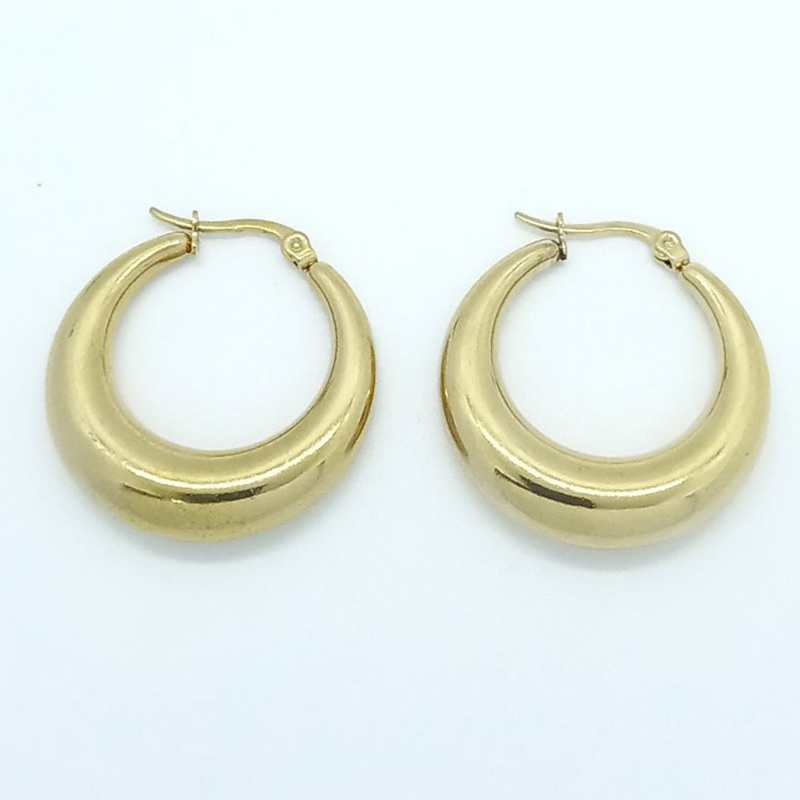 EROFILLI jewels kallirroi gr faux bijoux γυναικεία χειροποίητα κοσμήματα σκουλαρίκια κρίκοι ατσάλινοι επίχρυσοι