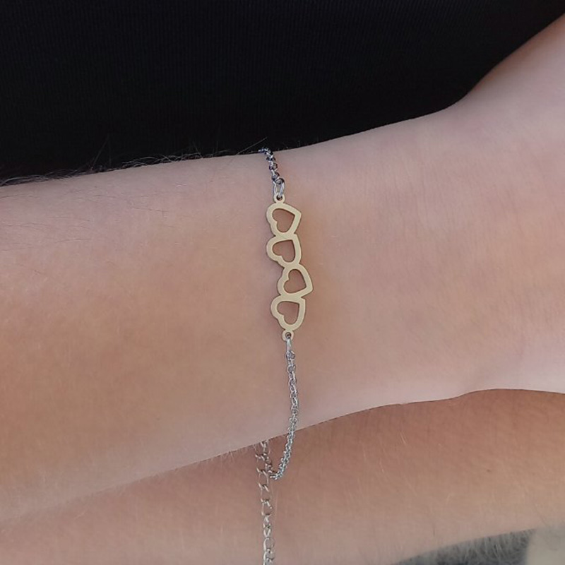 THIVI jewels kallirroi gr faux bijoux γυναικεία χειροποίητα κοσμήματα βραχιόλι χεριού ασημί ατσάλινο φθηνά φο μπιζού καλλιθέα