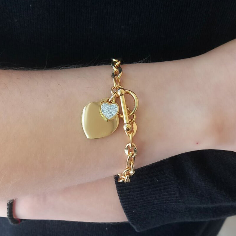 DAZED jewels kallirroi gr faux bijoux γυναικεία χειροποίητα φθηνά εντυπωσιακά κοσμήματα καλλιθέα βραχιόλι χεριού επίχρυσο ατσάλινο strass