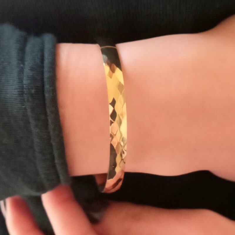 DOMINIKI jewels kallirroi gr faux bijoux γυναικεία χειροποίητα φθηνά εντυπωσιακά κοσμήματα χρυσή ατσάλινη χειροπέδα Καλλιθέα κοσμήματα on line