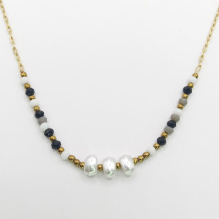 GAIA jewels kallirroi gr faux bijoux γυναικεία χειροποίητα κοσμήματα καλλιθέα κολιέ αλυσίδας ατσάλινο χρυσό καλλιθέα eshop φθηνά περίεργα κοσμήματα