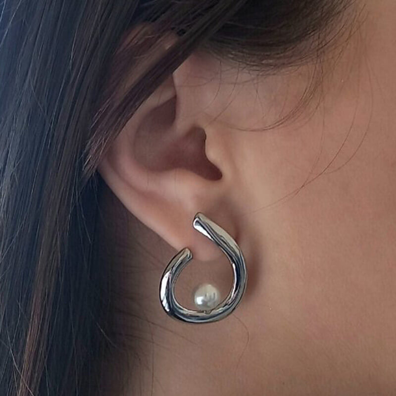 KLELIA jewels kallirroi gr faux bijoux γυναικεία χειροποίητα κοσμήματα σκουλαρίκια ασημί εντυπωσιακά ατσάλινα φθηνά φο μπιζού πέρλας Καλλιθέα