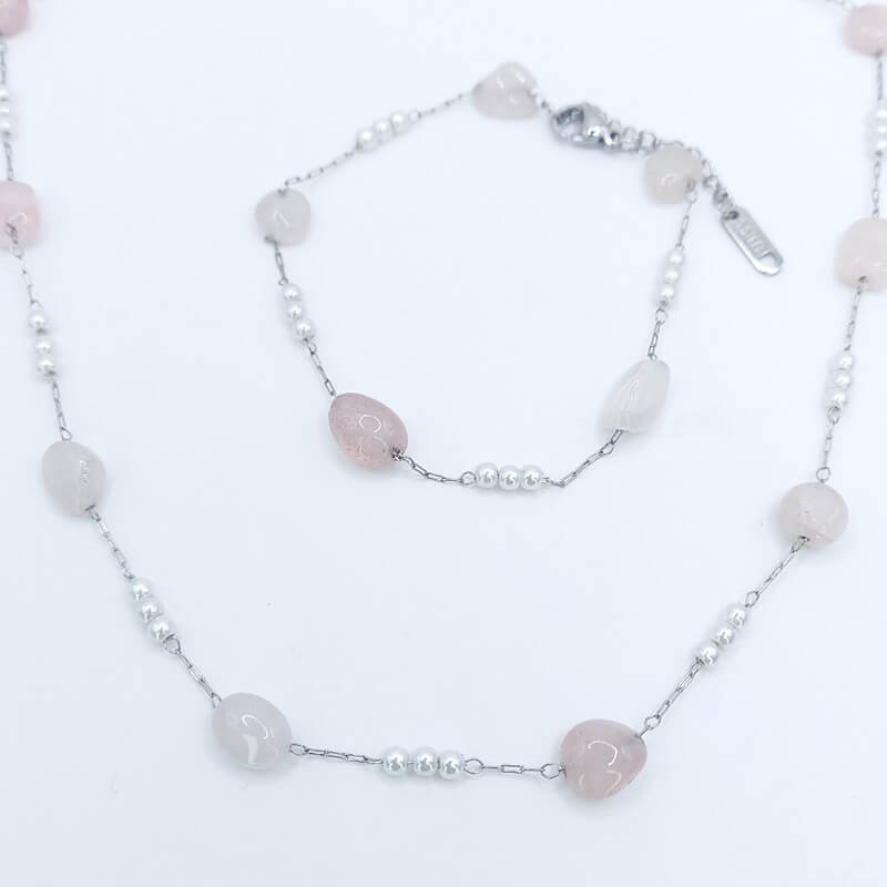 INO jewels kallirroi gr faux bijoux γυναικεία χειροποίητα κοσμήματα σετ κολιέ βραχιόλι ατσάλι δώρων gift sets φο μπιζού καλλιθέα