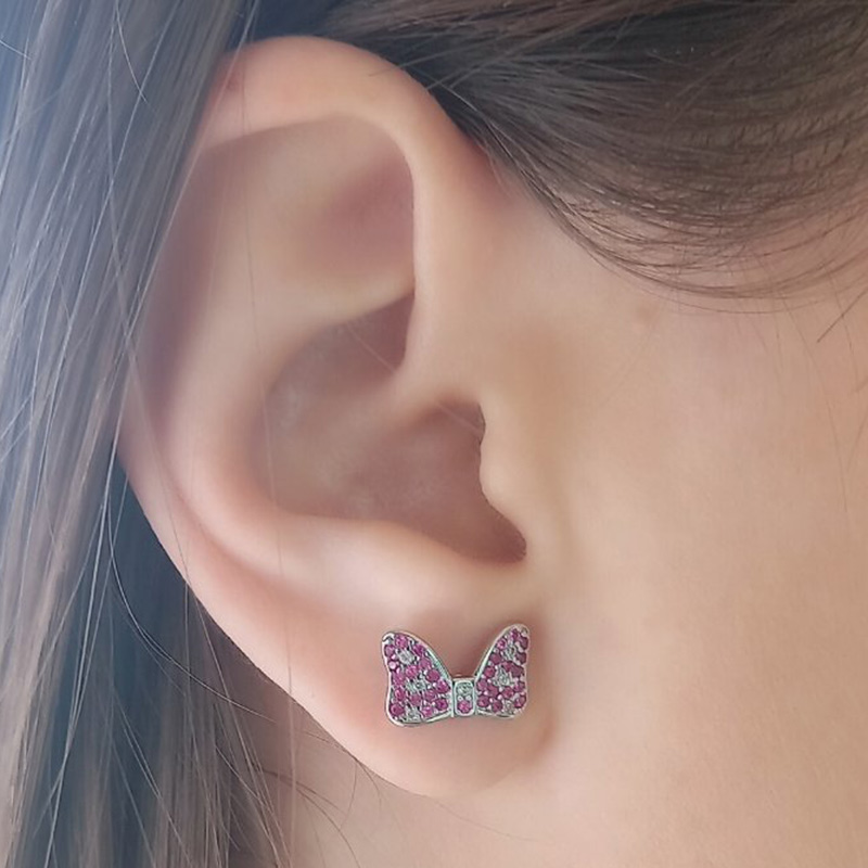 MINNIE MOUSE jewels kallirroi gr faux bijoux γυναικεία χειροποίητα κοσμήματα σκουλαρίκια ασήμι 925 looney tunes μινι μάους φο μπιζού καλλιθέα