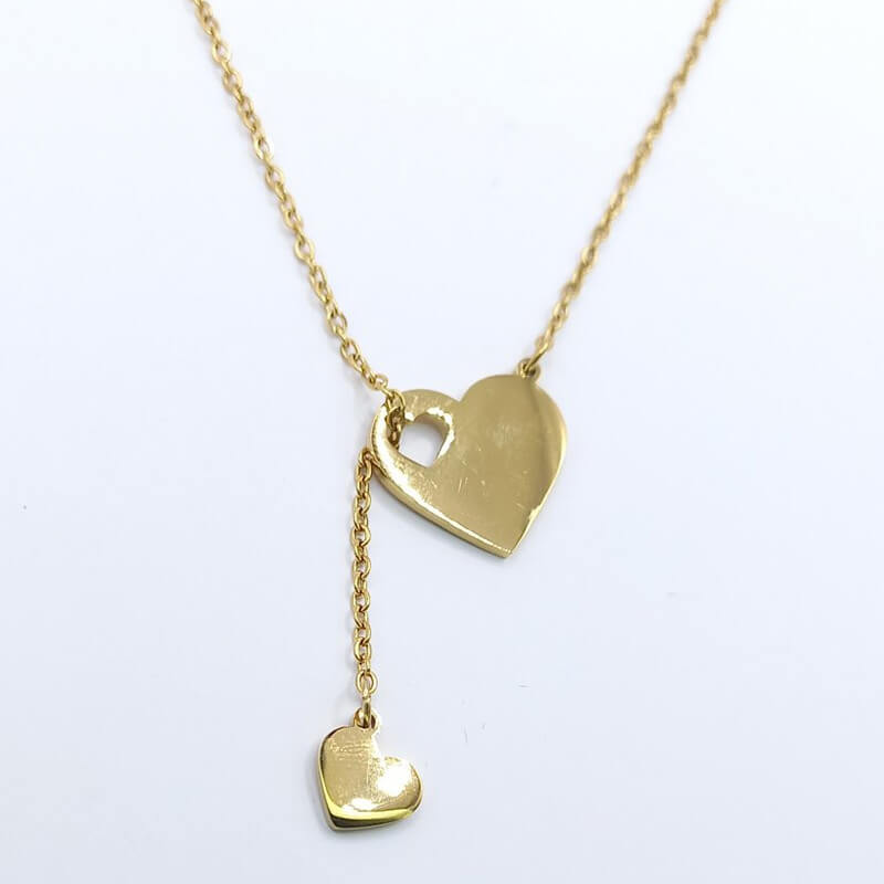 NEFELI jewels kallirroi gr faux bijoux γυναικεία χειροποίητα κοσμήματα καλλιθέα κολιέ αλυσίδας ατσάλινο καρδιάς καλλιθέα φθηνά εντυπωσιακά κοσμήματα