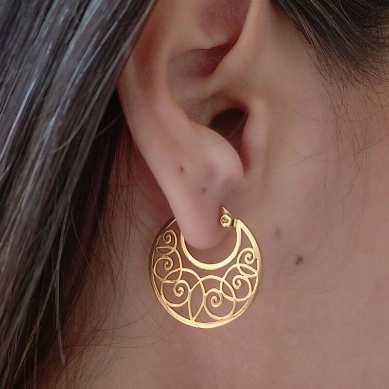 CRYSIIS jewels kallirroi gr faux bijoux γυναικεία χειροποίητα φθηνά εντυπωσιακά κοσμήματα σκουλαρίκια κρικοι ατσάλινα κοσμήματα καλλιθέα